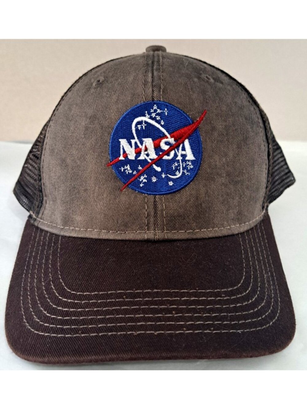 Paramount Reserve Brown Snap Back NASA Hat OSFA